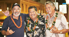 Hawaiian Legends actors at the event